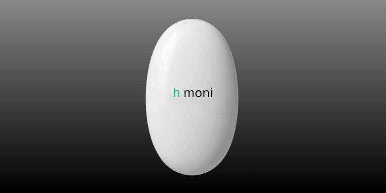 hmoni wearable ECG monitoring device